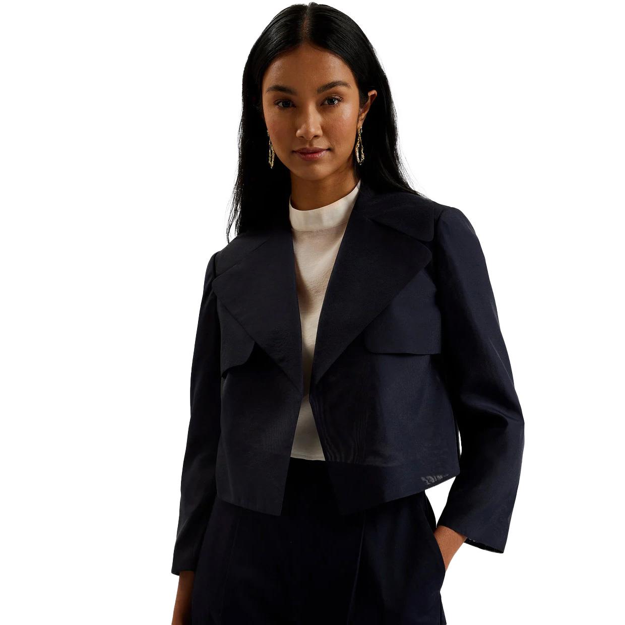 Ted Baker Miki Tailored Organza Cropped Jacket